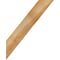 Ekena Millwork 4"W x 16"D x 20"H Traditional Rough Sawn Knee Brace, Western Red Cedar BRC04X16X20TRA00RWR - alternate 3